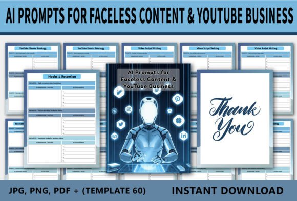AI Prompts for Faceless Content: A Visual Design System