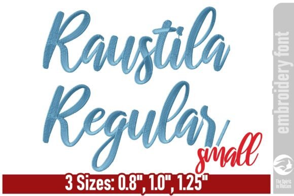 Elegant Embroidery: The Raustila Font for Modern Design