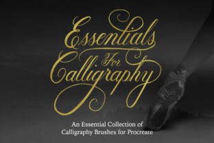 Elevate Your Typography with iPad Calligraphy Brushes for Procreate