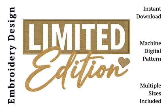Limited Edition Gold Quote: Elevate Your Embroidery Projects