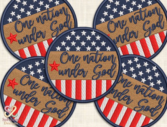 Patriotic Faith USA Embroidery Design: A Guide to Visual Impact